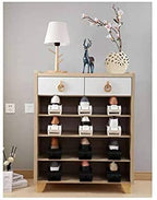 Shoe Slots Organizer, 20 PCS Adjustable Shoe Rack Stacker Storage Space Saver, Double Deck Shoe Rack Holder for Closet Organization, Black - size: 20PCS