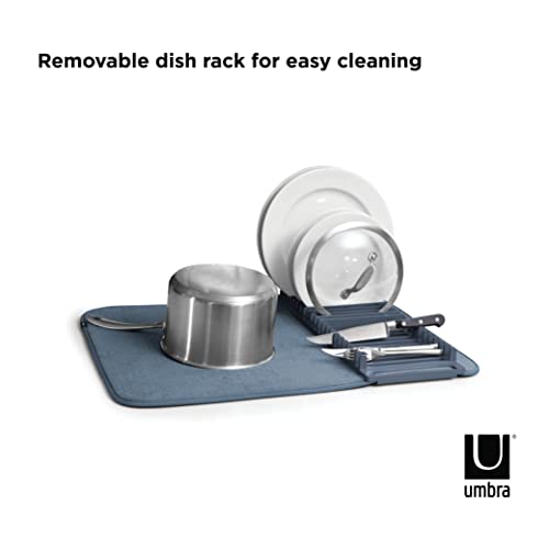 Umbra Udry Drying Mat - color: Denim, style: Basic Rack