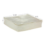 Household Essentials Lightweight Canvas Sweater Bag 2 Pack, Durable Canvas with Clear PEVA Top, 3-Sided Zipper, Perfect Fit for Shelving or Under the Bed - size: 2-Pack, style: Sweater Storage Bag
