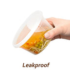 DuraHome Deli Containers with Lids 12 oz. Leakproof 40 Pack BPA-Free Plastic Microwaveable Clear Food Storage Container Premium Heavy-Duty Quality, Freezer & Dishwasher Safe (12 oz.) - size: 12 oz. (40 Sets)