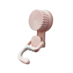 No-Drill Wall Mounted Suction Cup Broom, Mop, and organizer. Traceless suction that won't damage walls. Installs and removes in seconds. (C-Pink) - color: C-Pink