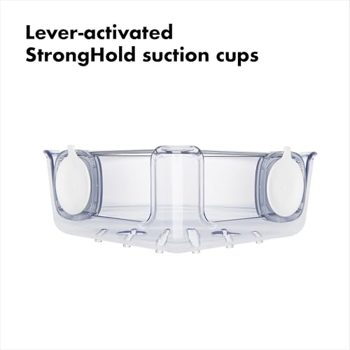 OXO Good Grips Stronghold Suction Corner Basket - style: Suction Corner Basket