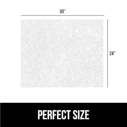 GORILLA GRIP LeakGuard Non-Adhesive Under Sink Mat for Kitchen Cabinet, Waterproof Quick Dry Shelf Liner, Durable Absorbent Felt Mats for Bathroom Sinks, Cabinets, Dresser, Easy to Trim, 24x30 White - color: White, size: 24"W x 30"L