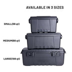 Plano Storage Trunks - color: Charcoal, style: Small - 1 pack