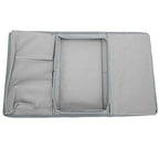 Shanrya Sofa Armrest Organizer Caddy, 4 Pockets Couch Armchair Caddy TV Gray