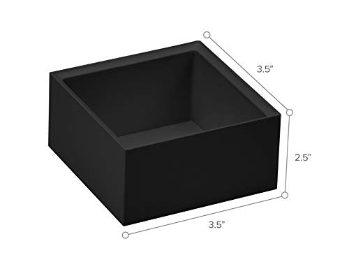 Bostitch Office Konnect Desk Organizer Accessory Tray, Stacks for Desktop Storage, Black - color: Black, size: Small, style: Storage Tray