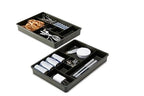 madesmart Two-Piece Drawer Organizer, 12-Compartment Drawer Storage for Utensils, Tools & Household Essentials, Durable Non-Slip Design, Carbon - size: 6-Compartment Set