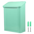 Picowe Magnetic Laundry Storage, Large Metal Lint Holder Bin with Lid for Laundry Room, Space-Saving Trash Container Hanging on Dryer, Washer or Wall Mount Trash Bin (Green) - color: Green