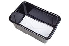 Storex Small Cubby Bins – Plastic Storage Containers for Classroom with Non-Snap Lid, 12.2 x 7.8 x 5.1 inches, Black, 5-Pack (62463U05C) - color: Black, style: Bin with Cover