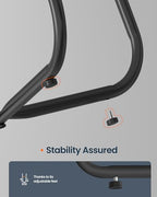 SONGMICS HOME Small Side Table, Round End Table, 2 Tier Nightstand with Basket, U Shaped Steel Legs, Easy Assembly, for Living Room, Bedroom, Black and Gray - color: Black + Gray, size: 1 pack