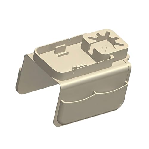 Silicone Sofa Armrest Tray Featuring Drink Holder and Side Pockets for Remote Phone and Snacks Storage Sofa Arm Tray Arm Organizers - color: bai she