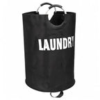 Maxsilan 160L XX-Large Laundry Basket, Freestanding Tall Clothes Hamper, Collapsible Laundry Bag, Black - color: Black, size: 160l