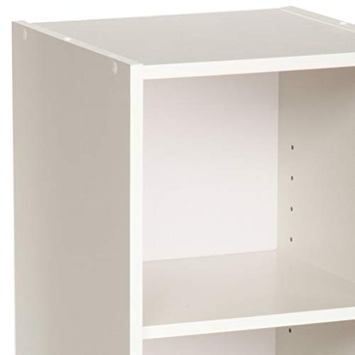 ClosetMaid #8987 Stackable 3-Shelf Organizer, White - color: White