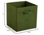ClosetMaid 5787 Cubeicals Fabric Drawer, Dark Green - color: Dark Green, size: 1-Pack, style: 1-Pack