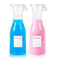40 OZ Liquid Laundry Detergent Dispenser, Laundry Soap Dispenser, Fabric Softener Dispenser, Liquid Laundry Detergent Holder Container Organizer, Laundry Room Organization and Storage, 2 Pack - color: 2pack