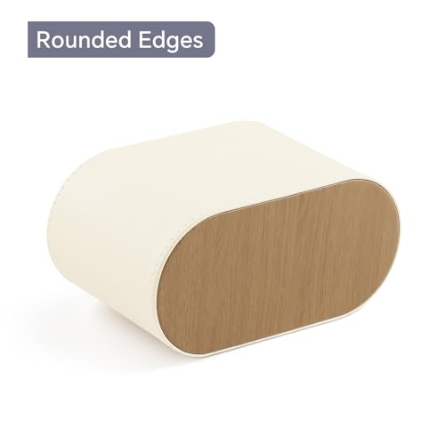 PU Leather Pen Holder for Desk, Small Remote Control Holder Pencil Cup Multifunctional Desktop Organizer Caddy for Home School Office Desk Accessories - 2 Compartments (Beige) - color: Beige