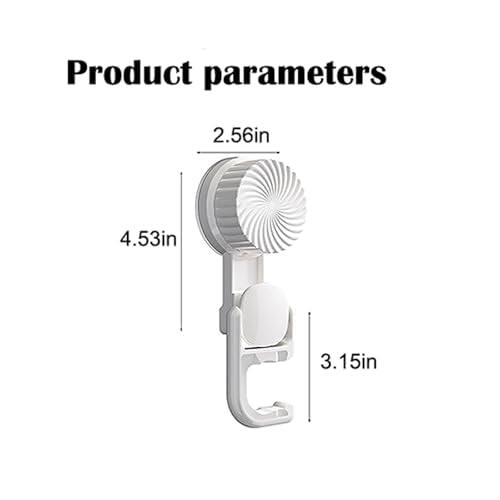 No-Drill Wall Mounted Suction Cup Broom, Mop, and organizer. Traceless suction that won't damage walls. Installs and removes in seconds. (C-Pink) - color: C-Pink