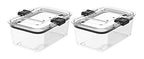 Prepara Latchlok 5.25 Cup Tritan Food Storage Container, Set of 2, Clear - size: 5.25 cup