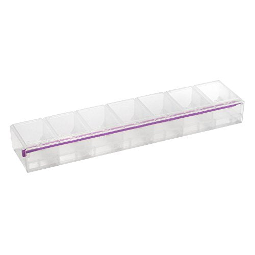 Craft Mates Bead Organizer and Plastic Storage Containers for Crafts, Buttons, Pins and More, 7 Locking Compartments (3XL) - style: 7 Locking Compartments (3XL)