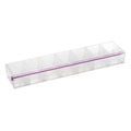 Craft Mates Bead Organizer and Plastic Storage Containers for Crafts, Buttons, Pins and More, 7 Locking Compartments (3XL) - style: 7 Locking Compartments (3XL)