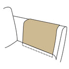 Sofa Armrest Organizer, Armchair Caddy Remote Control Holder for Recliner Couch Arm Chair Caddies with 5 Pockets for Magazine Tablet Phone TV Remotes,Coffee,31x83cm - color: Coffee