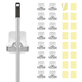 Superio Broom Organizer, Single Plastic Broom & Mop Organizers (Plastic, 16) - size: 16