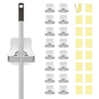Superio Broom Organizer, Single Plastic Broom & Mop Organizers (Plastic, 16) - size: 16