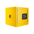 Hazardous Materials Storage Cabinet, 13"x13"x13" Industry Safety Cabinet, 2 Gallon Flammable Liquid Storage, Ultimate Safety Box Manual-Close Space Saver, Fireproof Cabinet