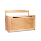 Melissa & Doug Wooden Toy Chest - Light Wood Furniture for Playroom, Blonde Kids Toy Box, Wooden Box Storage Organizer, Children's Furniture Chest - color: Honey