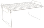 Whitmor Wire Grid Stacking Utility Shelf - size: 1-TIER, 10"L x 16"W x 8"H