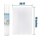 Shelf Liner, Non-Slip Cabinet Liner, Washable Oil-Proof for Kitchen Cabinet, Shelves, Refrigerator, Storage, Desks, 16 Inches x 20 FT, Non Adhesive Drawers Liner… (16 Inches x 20 FT) - size: 16"W x 240"L