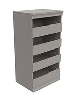 ClosetMaid 4598 Modular Storage Stackable Unit with 4 Drawers, Taupe - color: Taupe