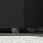 FAMAPY Chest of Drawers Dresser No Handles, 6 Drawer Dresser with Wide Storage, Modern Contemporary 6-Drawer Chest, for Bedroom Black (59”W x 15.7”D x 32.3”H) - color: Black