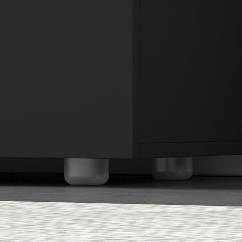 FAMAPY Chest of Drawers Dresser No Handles, 6 Drawer Dresser with Wide Storage, Modern Contemporary 6-Drawer Chest, for Bedroom Black (59”W x 15.7”D x 32.3”H) - color: Black