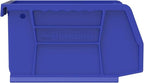 Akro-Mils 30210 AkroBins Plastic Storage Bins, Space-Saving Stackable Bins for Garage, Pantry, Craft Organization, 5" x 4" x 3", Blue, 24-Pack - color: Blue