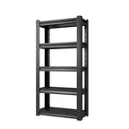 72" H Garage Shelving 2500LBS Heavy Duty Metal Shelving Adjustable 5 Tier Storage Shelves Metal Shelves for Garage Industrial Basement School Warehouse, 15.7" D x 35.4" W x 72" H - size: 15.7" D x 35.4" W x 72" H
