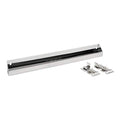 Rev-A-Shelf 25" Slim Tip-Out Sink Tray for Kitchen and Bathroom Base Cabinets, Large Pull Out Stainless Steel Storage Organizer, Silver, 6541-25-52 - size: 25" x 1.7" x 3"