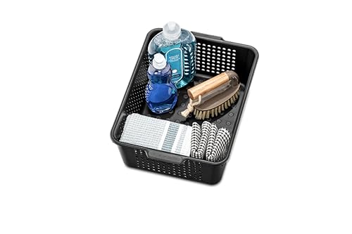 madesmart Medium Storage Basket, Granite