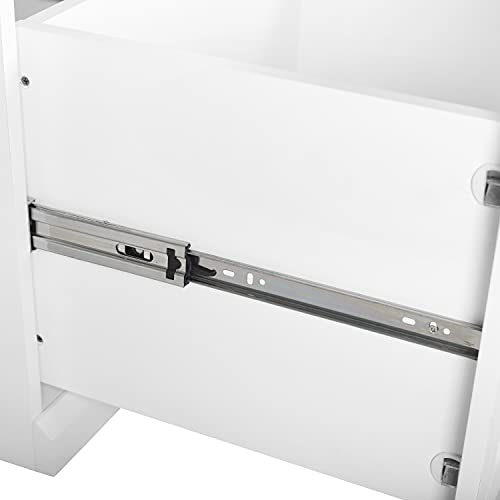Crosley Furniture Harper 4-Piece Storage Cabinet, Shoe Rack Bench, and Wall Shelf Set with Coat Hooks, White