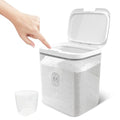 5.5L Laundry Detergent Dispenser with One-Press Lid Laundry Powder Container for Laundry Room Organization & Storage Pod and Airtight Dishwasher Pod Holder for Bead Powder, 1 Pack