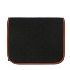 IPENNY No-Slip PU Leather Sofa Armrest Organizer, Remote Control Holder Arm Chair Beside Storage Bag for Recliner with 5 Pockets (Brown) - color: Brown