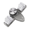 Suction Cup Mop Holder | Broom Mop Hanger,Utility Rack, Tool Organizer Rack, Gripper for Home Kitchen Garden Laundry Garage - color: Gray