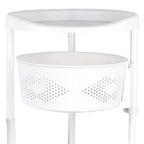 3 Tier Kitchen Storage Rack, Rotating Storage Shelf with Lockable Casters Multi-Layer Kitchen Storage Shelf Vegetable Rotating Shelf Organizer Stackable Storage Shelf Round Storage Cart - size: 3 Tier