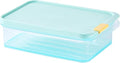 LocknLock Freezer Fit Plastic Freezer Containers | Airtight Stackable Food Storage for Meal Prep | Microwave & Dishwasher Safe | BPA Free Freezer Container with Lid, 1.05L - size: 1050ml