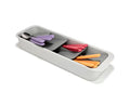Joseph Joseph DrawerStore Compact Tiered Flatware Cutlery Kitchen Drawer Organizer, Disassembles for Easy Cleaning, Recycled Plastic - size: Compact, style: Flatware Organizer