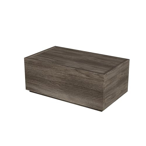 Modern Nightstand Stackable Storage Drawers, Modular Bedroom Furniture Set - Storage Cabinet, Bedside Table, Sofa End Table for Bedroom Living Room Hallway Entryway Walnut Large - color: Walnut, size: Large (26" Width)