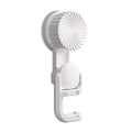 No-Drill Wall Mounted Suction Cup Broom, Mop, and organizer. Traceless suction that won't damage walls. Installs and removes in seconds. (A-White) - color: A-White