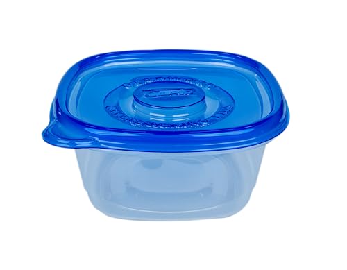 Glad GladWare Tall Entree Food Storage Containers with Lids, Large Square BPA Free Plastic for Meal Prep and Lunches, Lock Tight Seal, Microwave and Dishwasher Safe, 42 Oz, 3 Count - 6 Pack - size: 42 oz - 18 Count, style: Square