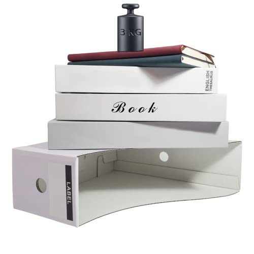 Limitliho Magazine Holde ( White, 6 Pack), Magazine File Holder for Home, Office, Desk, 10.6'' H×10.2'' L ×3.5''W Magazine Storage Box - color: White, size: 6 Pack