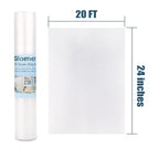 Shelf Liner, Non-Slip Cabinet Liner, Washable Oil-Proof for Kitchen Cabinet, Shelves, Refrigerator, Storage, Desks, 24 Inches x 20 FT, Non Adhesive Drawers Liner (24 Inches x 20 FT, Thickened)… - size: 24"W x 240"L